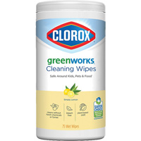 Lingettes nettoyantes GreenWorks, 75 lingettes Distribution Élite MP
