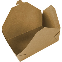 Kraft Take Out Food Containers, Corrugated, Rectangular Distribution Élite MP
