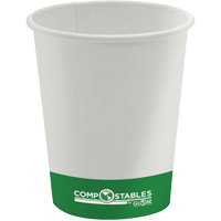 Single Wall Hot/Cold Compostable Paper Cups, 10 oz., Multi-Colour Distribution Élite MP