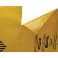 Doublures pour d&eacute;chets dangereux, Amiante, 40" lo x 26" la, 3 mils Distribution Élite MP