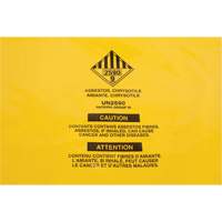 Doublures pour d&eacute;chets dangereux, Amiante, 40" lo x 26" la, 3 mils Distribution Élite MP