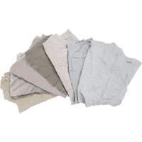 Chiffons fabriqu&eacute;s &agrave; partir de mat&eacute;riaux recycl&eacute;s, Coton, Blanc, 10 lb Distribution Élite MP