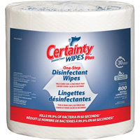Lingettes d&eacute;sinfectantes, 7-9/10" x 5-9/10", 800 lingettes Distribution Élite MP