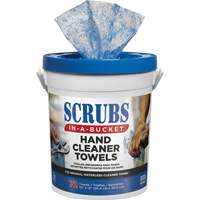 Serviettes nettoyantes pour les mains, 72 lingettes, 12" x 10" Distribution Élite MP