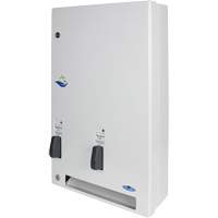 Distributeur de produits d'hygi&egrave;ne f&eacute;minine gratuits &agrave; bouton pression Distribution Élite MP