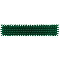 Push Broom Head, Fine/Stiff Bristles, 16-1/2", Polyester/Polypropylene, Green Distribution Élite MP