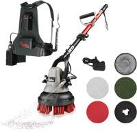Portable Handheld Scrubber MSJET with Backpack, Polisher/Scrubber Distribution Élite MP