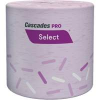 Papier hygi&eacute;nique PRO Select, 1 Pli, 1000 Feuilles/Rouleu, Blanc Distribution Élite MP