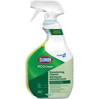 CloroxPro Clorox EcoClean Disinfecting Cleaner, 946 ml, Trigger Bottle Distribution Élite MP