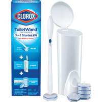 Ensemble de d&eacute;marrage de ToiletWand d&eacute;sinfectante jetable 3-en-1 Distribution Élite MP