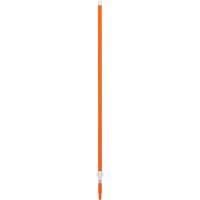 Manche, Balai/Brosse/Vadrouille &agrave; &eacute;pousseter/Support &agrave; tampon/Grattoir/Raclette/Vadrouille humide, Orange, T&eacute;lescopique, 62" - 109-2/5" lo Distribution Élite MP