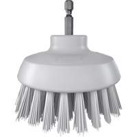 Brosse ronde HyDrive pour perceuse, Soies Tr&egrave;s ferme, Longueur de 3-1/10", Blanc Distribution Élite MP