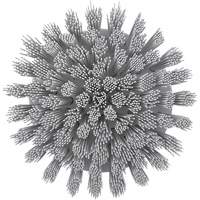Brosse ronde HyDrive pour perceuse, Soies Tr&egrave;s ferme, Longueur de 3-1/10", Blanc Distribution Élite MP