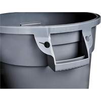 Grey Titan Garbage Container, Plastic, 20 US gal. Distribution Élite MP