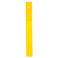 Rail Post, Steel, 10-3/4" L x 24" H, Yellow Distribution Élite MP