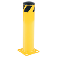 Safety Bollard, Steel, 24" H x 5-1/2" W, Yellow Distribution Élite MP