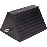 Wheel Chock, 9" x 8" x 6", Black Distribution Élite MP