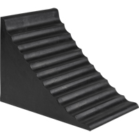 Wheel Chock, 9-7/8" x 7-1/8" x 7-1/2", Black Distribution Élite MP
