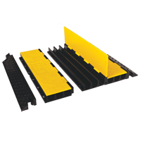 Yellow Jacket&reg; Cable Protector System, 3 Channels, 36" L x 18.5" W x 3" H Distribution Élite MP
