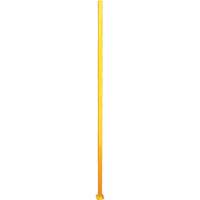 Poteau de protection p&eacute;rim&eacute;trique ajustable, 4" la x 96" h, Jaune Distribution Élite MP