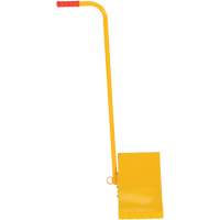 Ergo Handle Wheel Chock, Steel, Yellow, 8" W x 10-3/4" D x 9-1/8" H Distribution Élite MP