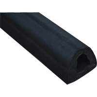 Butoir en caoutchouc extrud&eacute;, Caoutchouc, 4-1/8" la x 120" lo x 3-7/8" p Distribution Élite MP