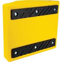 Heavy-Duty Wheel Chocks, Urethane, Yellow, 15-1/2" W x 17-7/10" D x 10" H Distribution Élite MP