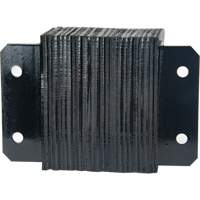 Laminated Dock Bumpers, Horizontal, Rubber, 12" W x 6" D x 10" H Distribution Élite MP