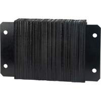 Laminated Dock Bumpers, Horizontal, Rubber, 18" W x 4" D x 12" H Distribution Élite MP