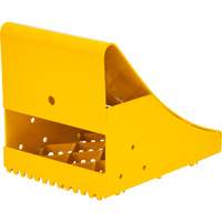 Ice Chocks, Steel, Yellow, 8-1/16" W x 10-5/8" D x 8-13/16" H Distribution Élite MP