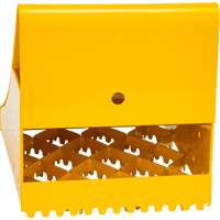 Ice Chocks, Steel, Yellow, 8-1/16" W x 10-5/8" D x 8-13/16" H Distribution Élite MP