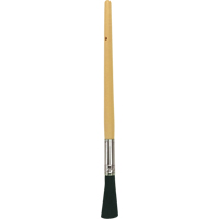 Oval Paint Brush, Bristle, Plastic Handle, 13/32" Width Distribution Élite MP