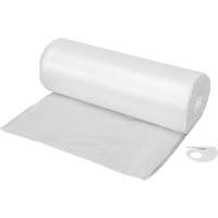 Toile de protection, 400' lo x 9' la, Plastique Distribution Élite MP