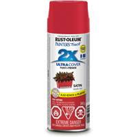 Painter's Touch&reg; Ultra Cover Paint, Apple Red, Satin, Aerosol Can Distribution Élite MP
