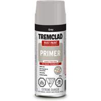 Tremclad&reg; Rust Primer Spray, Grey, Very Flat, Aerosol Can Distribution Élite MP