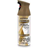 Universal&reg; Spray Paint, Bronze, Metallic/Satin, Aerosol Can Distribution Élite MP