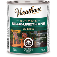 Rev&ecirc;tement &agrave; fini diamant pour bois Varathane, 946 ml, Transparent, Satin Distribution Élite MP