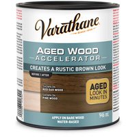 Acc&eacute;l&eacute;rateur de vieillissement du bois Varathane, 946 ml, Brun rustique Distribution Élite MP
