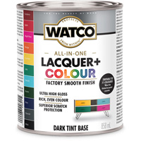 Watco&reg; All In One Lacquer + Colour Dark Tint Base, 946 ml, Dark Tint Base, High-Gloss Distribution Élite MP