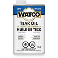 Watco&reg; Teak Oil, 946 ml, Clear, Transparent Distribution Élite MP