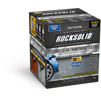 Couche de finition RockSolid, Satin/Textur&eacute;, Transparent Distribution Élite MP