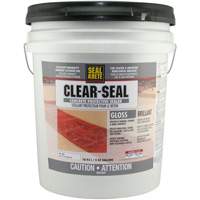 Produit d&eacute;tanch&eacute;it&eacute; protecteur Seal-Krete, 18,93 L, &agrave; l'eau, Brillant, Transparent Distribution Élite MP
