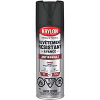 Tough Coat&reg; Advanced Paint with Rust Barrier Technology, Black, Flat Finish/Matte, 425 g, Aerosol Can Distribution Élite MP