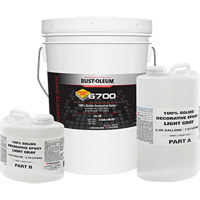 &eacute;poxy d&eacute;coratif 100 % de solides 6700, 3 gal., &eacute;poxy, Tr&egrave;s brillant, Gris Distribution Élite MP