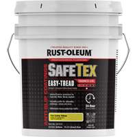 Rev&ecirc;tement d'acrylique SafeTex Easy-Tread, 4 gal., &agrave; l'eau, Plat/Textur&eacute;, Jaune Distribution Élite MP