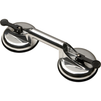 Ventouses de levage manuel - Ventouses doubles, 66 lb Capacit&eacute;, 4-5/8", Levier, 13" Longueur de la manche Distribution Élite MP