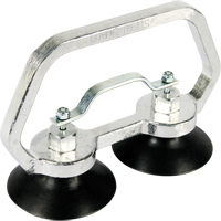 Appareils &agrave; ventouses - Ventouse double industrielle, 30 lb Capacit&eacute;, 3", Barre &agrave; tirer, 7" Longueur de la manche Distribution Élite MP