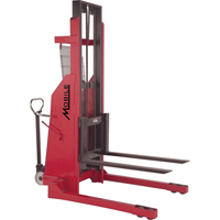 Gerbeur hydraulique, Fonctionnement &eacute;lectrique, Capacit&eacute; 1500 lb, Lev&eacute;e max 96" Distribution Élite MP