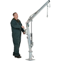 Grue &agrave; fl&egrave;che pour camion actionn&eacute;e par treuil, Capacit&eacute; de 500 lb (0,25 tonne), Limite de 99" Distribution Élite MP