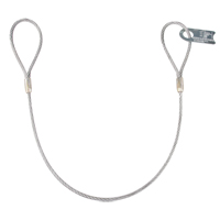 &eacute;lingue de levage &agrave; c&acirc;ble m&eacute;tallique - deux boucles, galvanis&eacute; Distribution Élite MP
